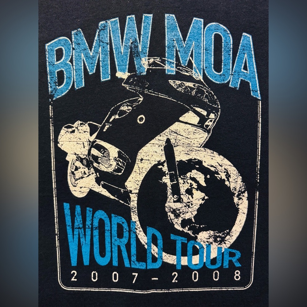 Vintage BMW MOA world tour tee - XLG